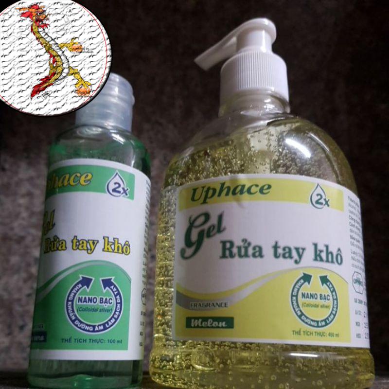 [DiỆT-KHUẨN] Nước rửa tay khô diệt khuẩn UPHACE, Gel rửa tay khô sát khuẩn Uphace chai 100ml/450ml tùy chọn phân loại sp