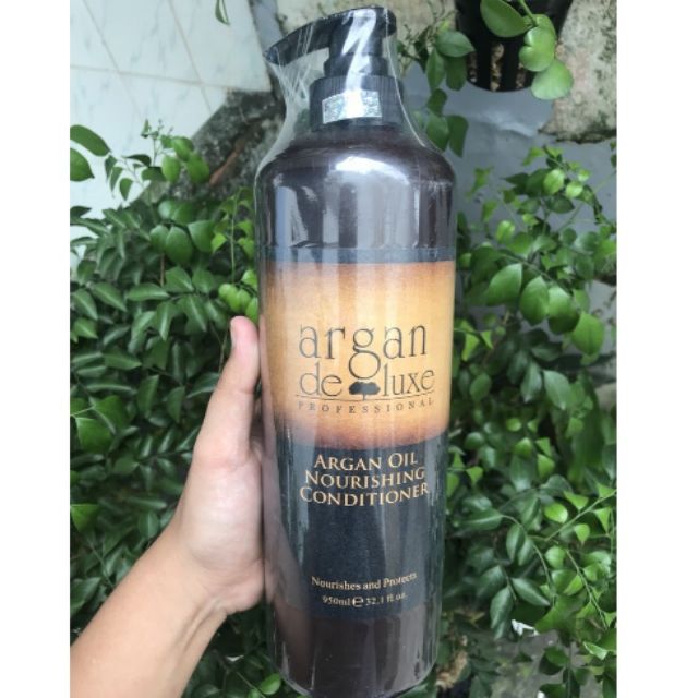 DẦU XẢ GIÀNH CHO TÓC HƯ TỔN ARGAN DELUXE CANADA 1000ML