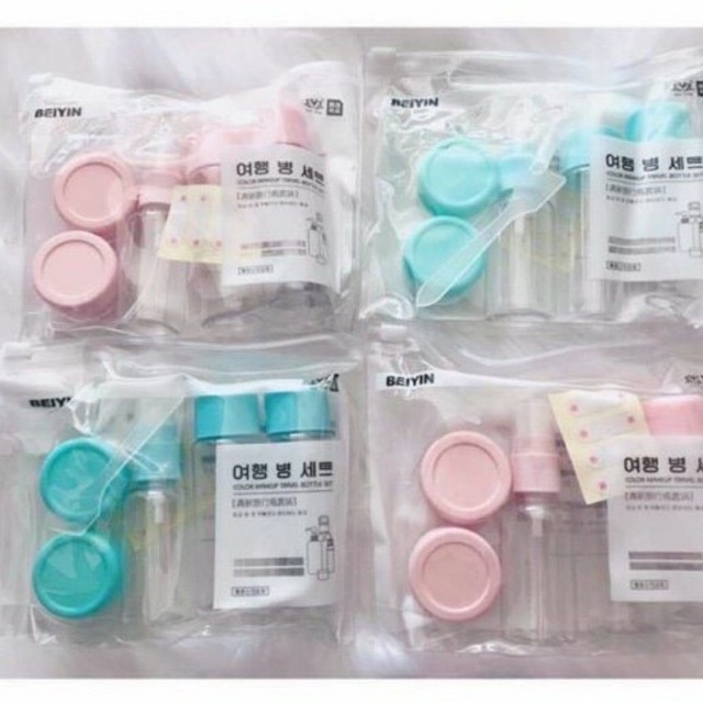 Bộ Chiết Mỹ Phẩm Mini Du Lịch