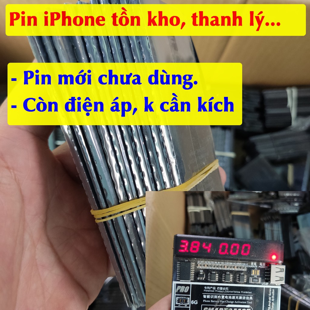 Pin iPhone tồn kho 5/ 5s/ 6/ 6s/ 7/ 6 plus/ 6s plus/ 7 plus