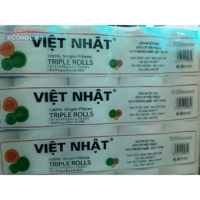 Giấy Vệ Sinh Việt Nhật 1 bịch ( 10 cuộn không lõi )