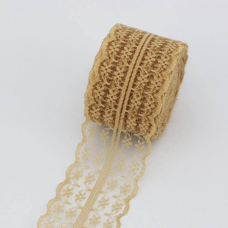 Cuộn Vải Ren 45mm Dài 5 Yard Dùng Trang Trí Đa Năng