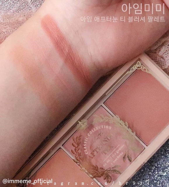 [New Color] Bảng Phấn Má 3 Màu I'M MEME AFTERNOON TEA BLUSHER PALETTE | BigBuy360 - bigbuy360.vn