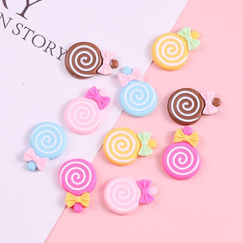 PATRICIA Set 10 Phụ Kiện Trang Trí Sổ Lưu Niệm Bằng Nhựa Resin Độc Đáo DIY