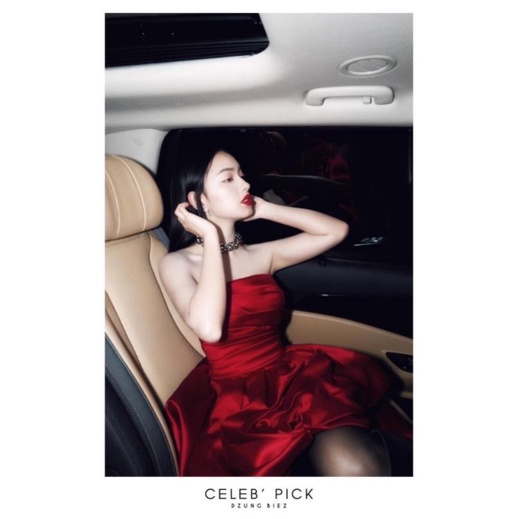 Đầm đỏ cup 2s Thiều Bảo Trâm