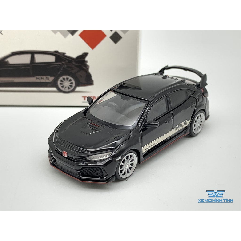 Xe Mô Hình Honda Civic Type R ( FK8 ) HKS 1:64 MiniGT ( Đen )