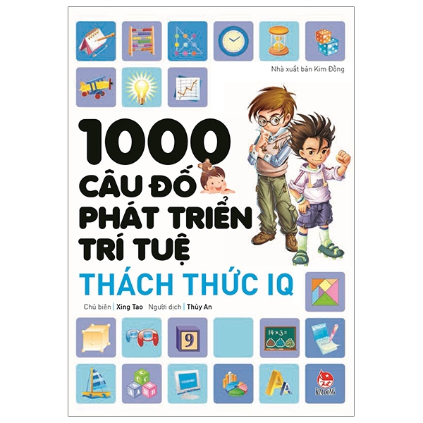 Sách - 1000 Câu Đố Phát Triển Trí Tuệ - Thách Thức IQ (Tái Bản 2019)