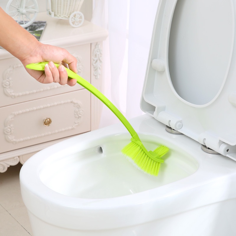 Cọ Chà Toilet, Cọ Nhà Vệ Sinh 2 Đầu Thông Minh Tiện Lợi