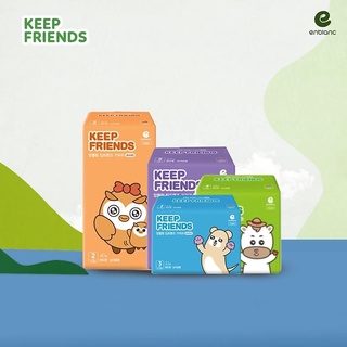 Bỉm Enblanc Keep Friend Hàn Quốc Loại Dán Size S40/M32/L28