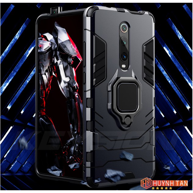 Ốp lưng Xiaomi Redmi K20 , K20 Pro chống sốc Iron Man ver 2 có Iring (Full Màu)