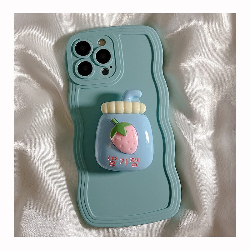 Ốp Điện Thoại Mềm Hình Trà Sữa Gắn Dây Ruy Băng Cho Iphone 14pro max 14 plus 12 pro max 11 pro max xs max xr x 13promax plus