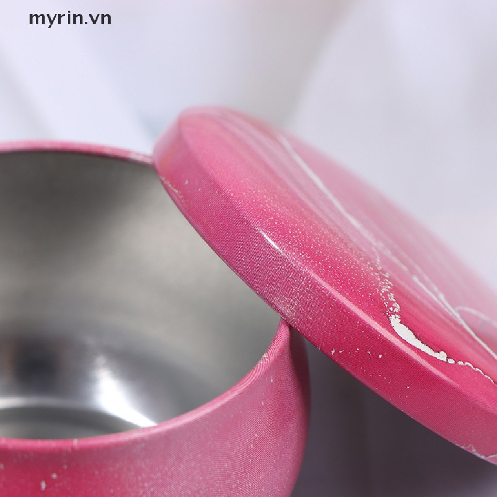 Hộp Thiếc Đựng Nến Khô Ngọt Ngào DIY
