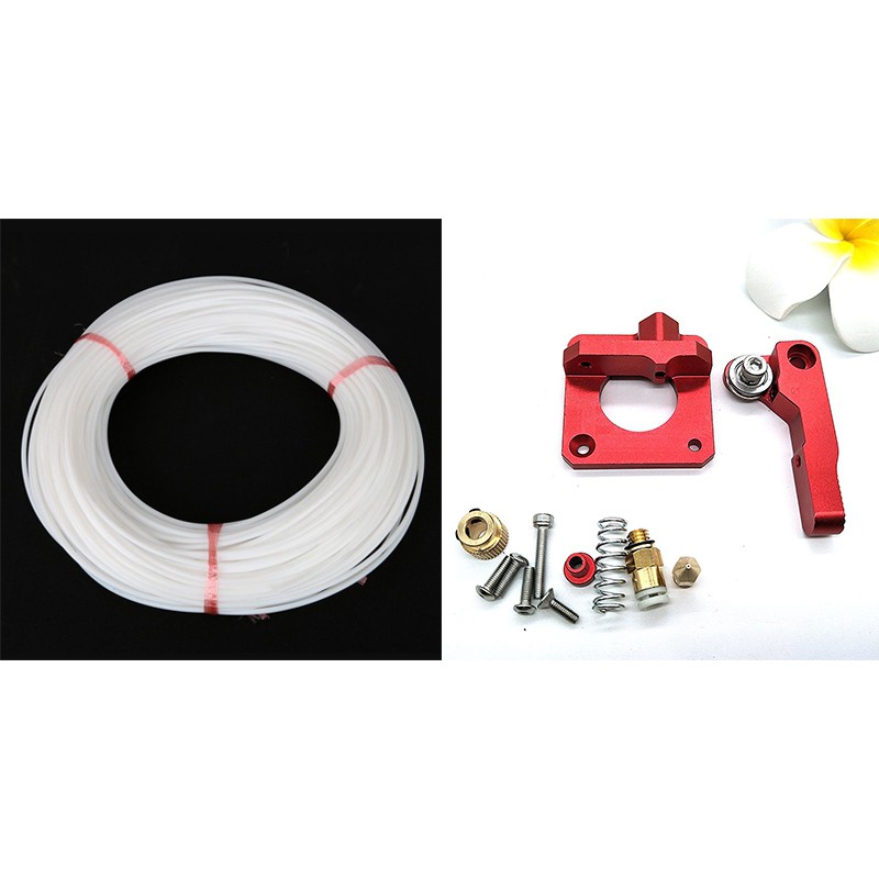 1 Bộ Ống 5m Ptfe Ptfe Ptfe Bowden Kèm 2 Phụ Kiện Hợp Kim Nhôm Mk8 Cho Máy In 3d | BigBuy360 - bigbuy360.vn