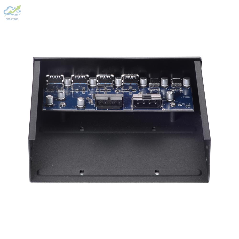 Bộ Chuyển Đổi Usb Hub 5.25 "2 Cổng Usb 3.1 & 4 Cổng Usb 3.0 Tốc Độ Cao | BigBuy360 - bigbuy360.vn