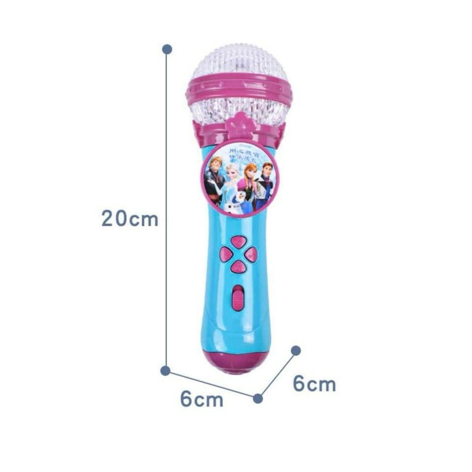 ĐỒ CHƠI MICRO HÁT ELSA CHO BÉ YÊU (HÀNG CÓ SẴN) Mic Hát Karaoke Elsa Cho Bé