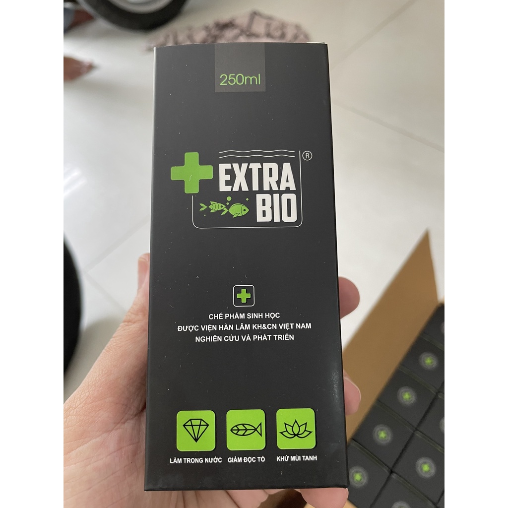 Vi sinh extra bio- men vi sinh dạng nước tốt nhất làm trong nước bể cá