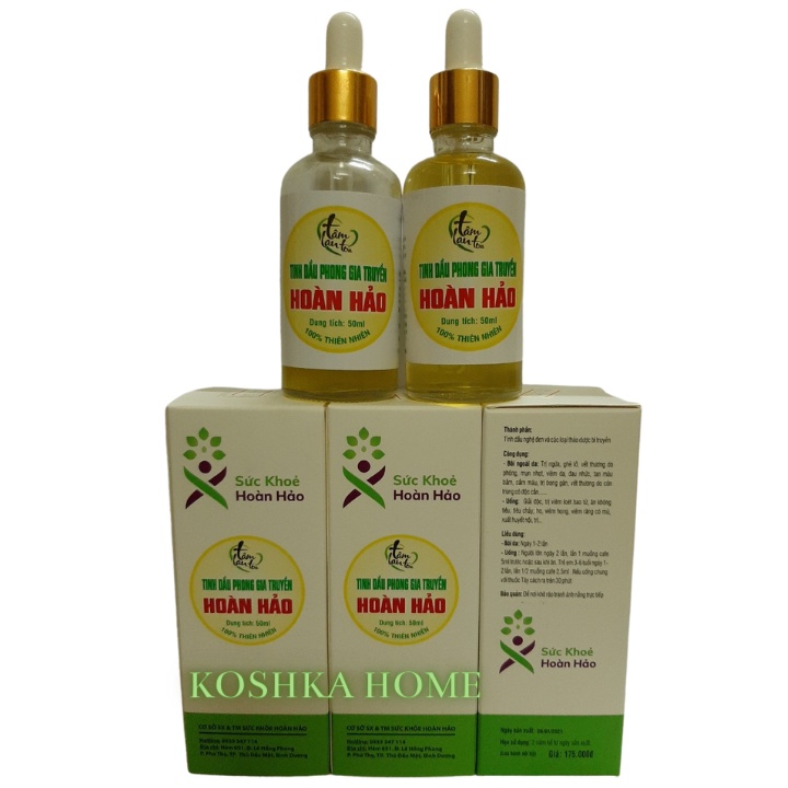 Tinh Dầu Phong Gia Truyền Hoàn Hảo Phiên Bản Mới
