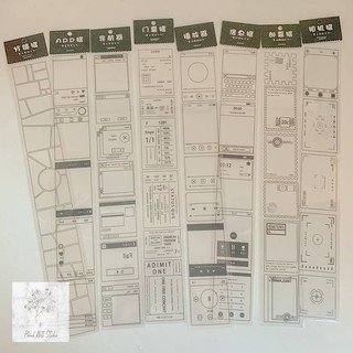 ST018 - STICKER TRONG SUỐT