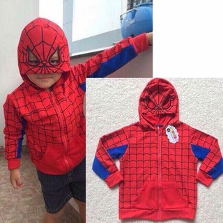 ÁO KHOÁC SPIDER MAN CHO BÉ TRAI