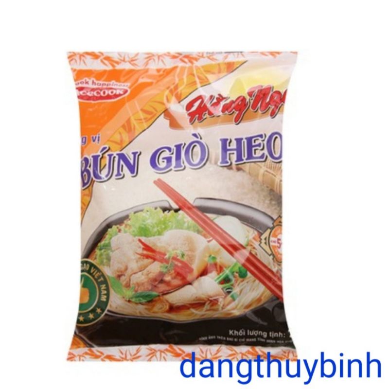 Bún Hằng Nga hương vị Bún giò heo gói 75g