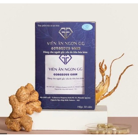( CHÍNH HÃNG ) Viên Ăn Ngon GG Gorgeous Gain – Giúp Tăng Cân Hiệu Quả | BigBuy360 - bigbuy360.vn