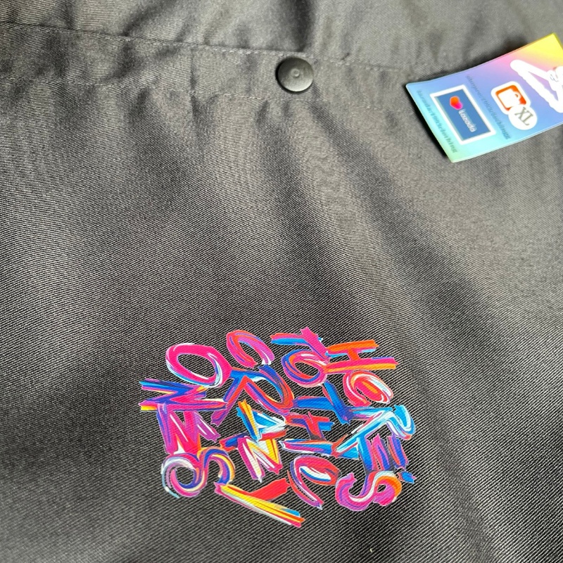 ÁO KHOÁC KAKI NÚT BẤM/ ÁO JACKET ĐEN IN HÌNH HERES ,👚FREESHIP👚,LOCAL BRAND HÀNG VNXK 2 LỚP CHÓNG NẮNG,1993CLOTHINGG