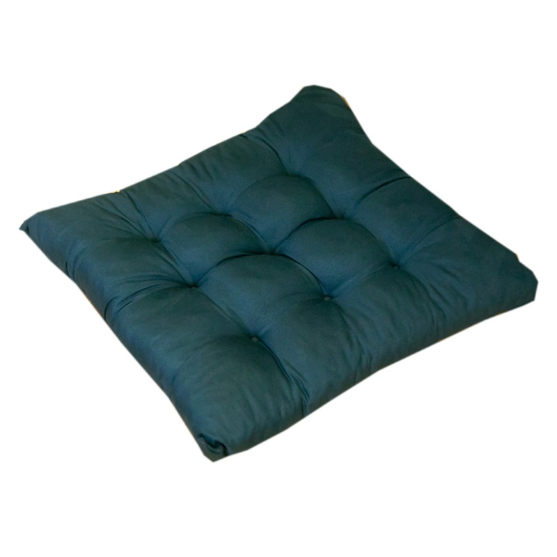 Đệm lót ghế ngồi hình vuông 40x40cm màu trơn chống trượt tiện dụng