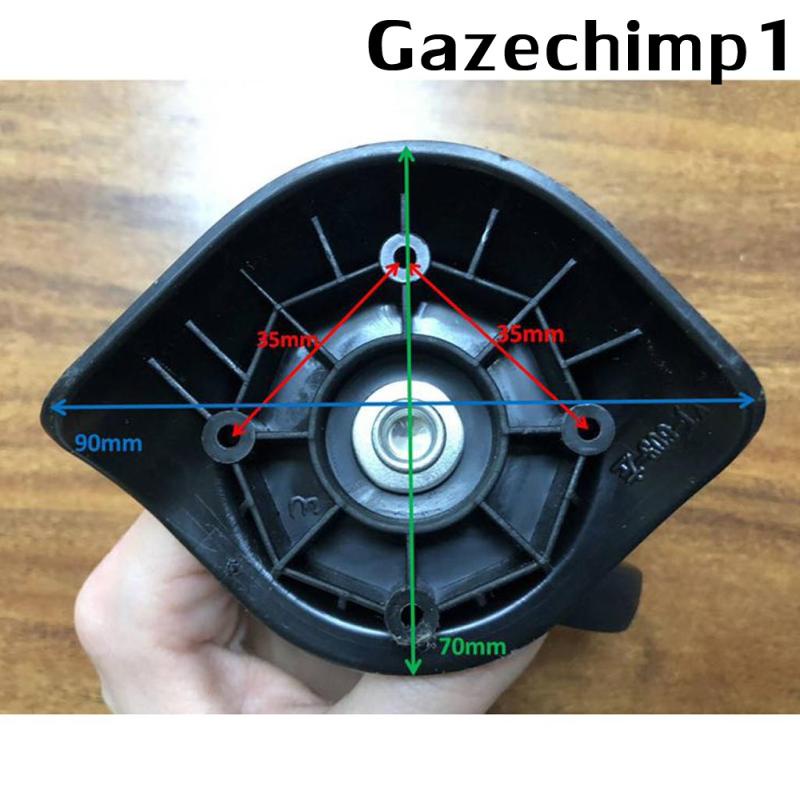 Set 4 bánh xe thay thế cho va li YJ-002 màu đen