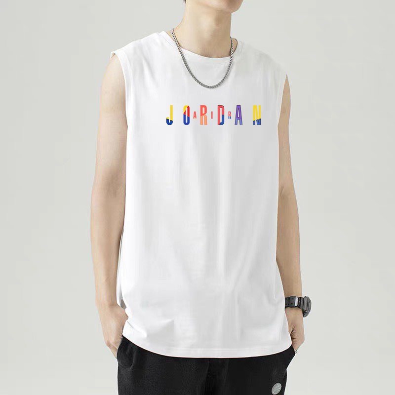 Áo TankTop Nam Nữ Áo Ba Lỗ Sát nách UNISEX in chữ JORDAN - Phông Clothing M20