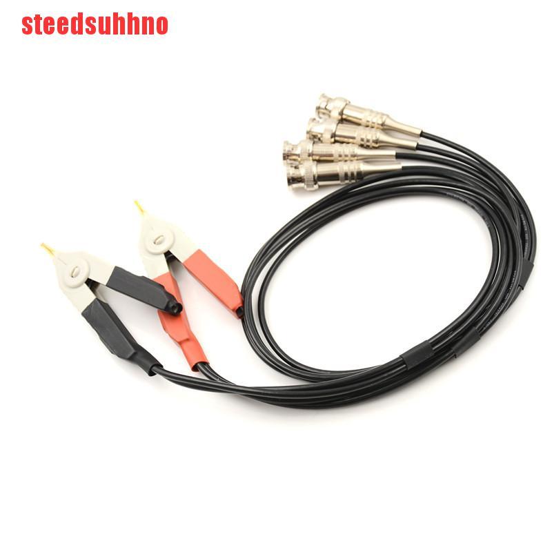 {steedsuhhno}LCR Meter Test Leads Lead / Clip Cable / Terminal Test Clip Wires With 4 BNC
0
0
0
0
0