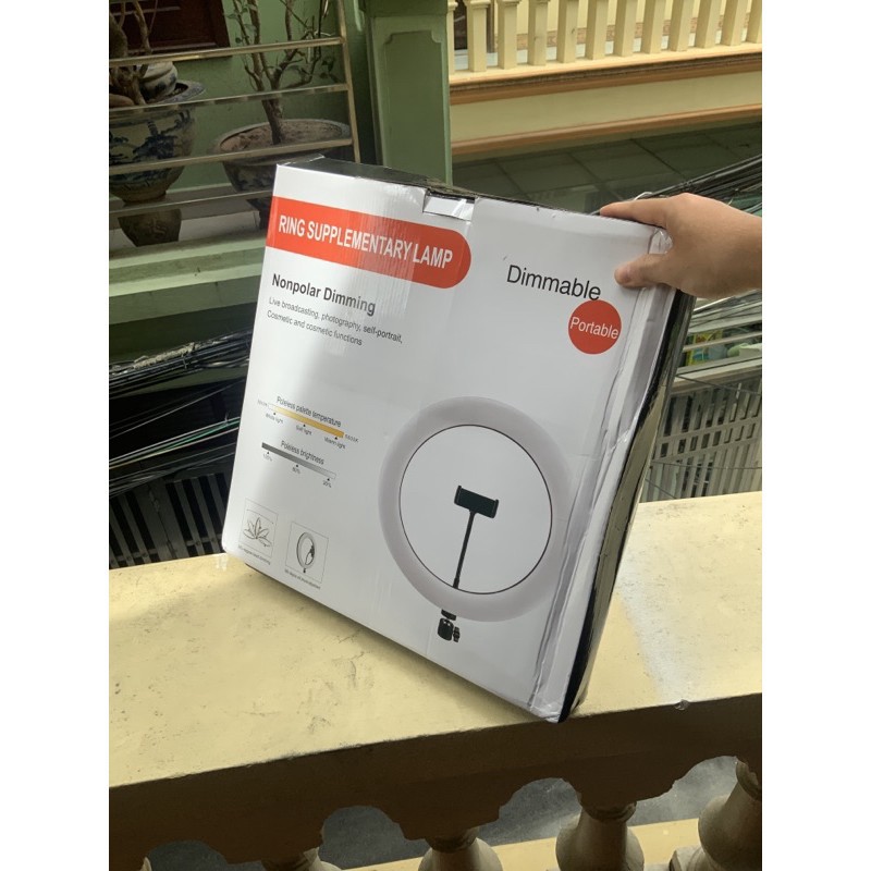 Đèn Ringlight, Đèn Livestream 14inch  Full Combo - Ringlight Led For Video & Photos - Camera & Decor Hà Nội