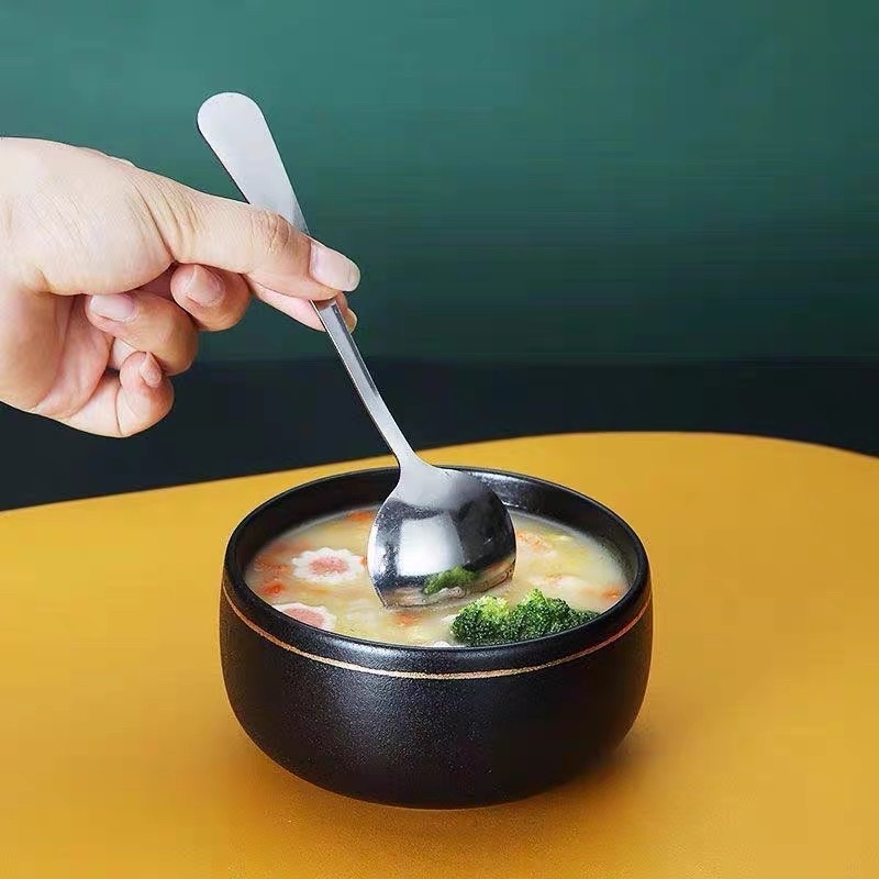 Muỗng ăn súp, muỗng ăn cơm đầu tròn RIHEN