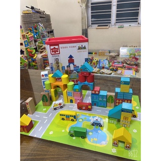 Mô hình thành phố thu nhỏ- đồ chơi cho bé
