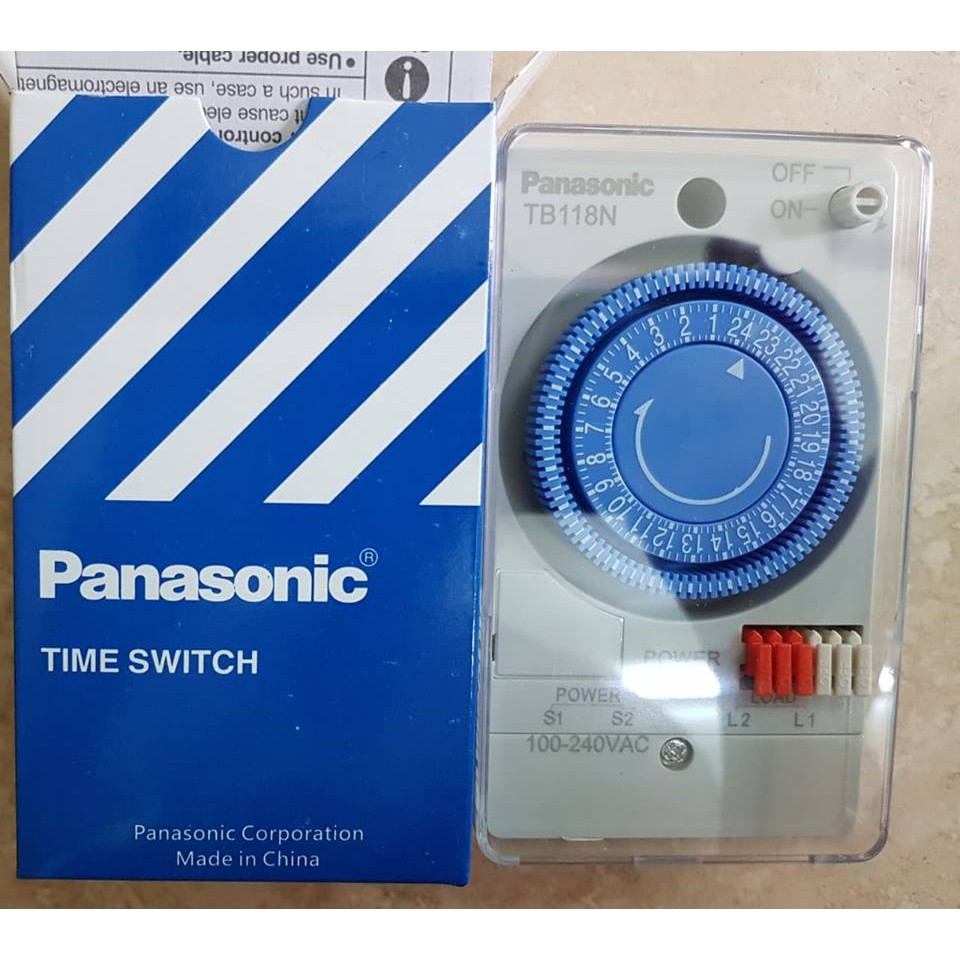 Rơ le thời gian thực (Timer) Panasonic TB118N
