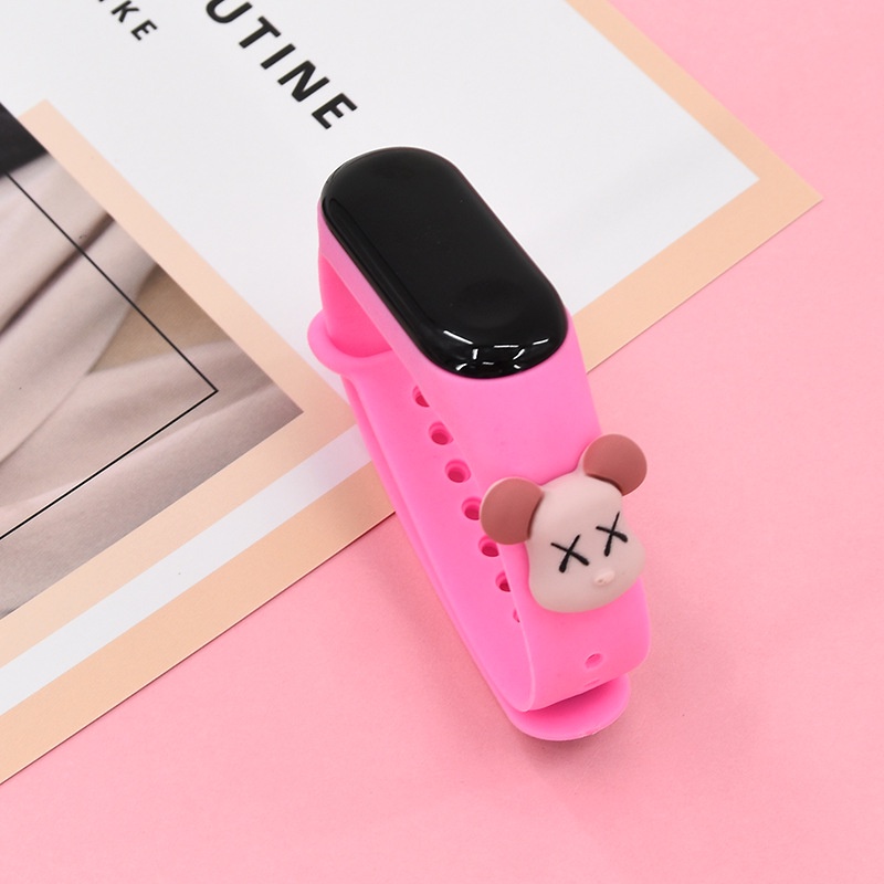 Đồng Hồ Đeo Tay Điện Tử Chống Nước Có Đèn Led Hình Hoạt Hình Cho Trẻ Em
