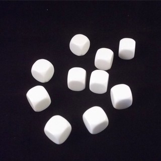 BỘ 10 XÍ NGẦU TRƠN - CUSTOM DICE - 16MM