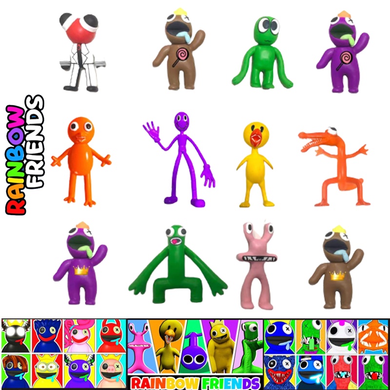 Đồ chơi mô hình Roblox Rainbow Friends mới cho trẻ em vật trang trí sưu tầm làm quà tặng quà Giáng Sinh
