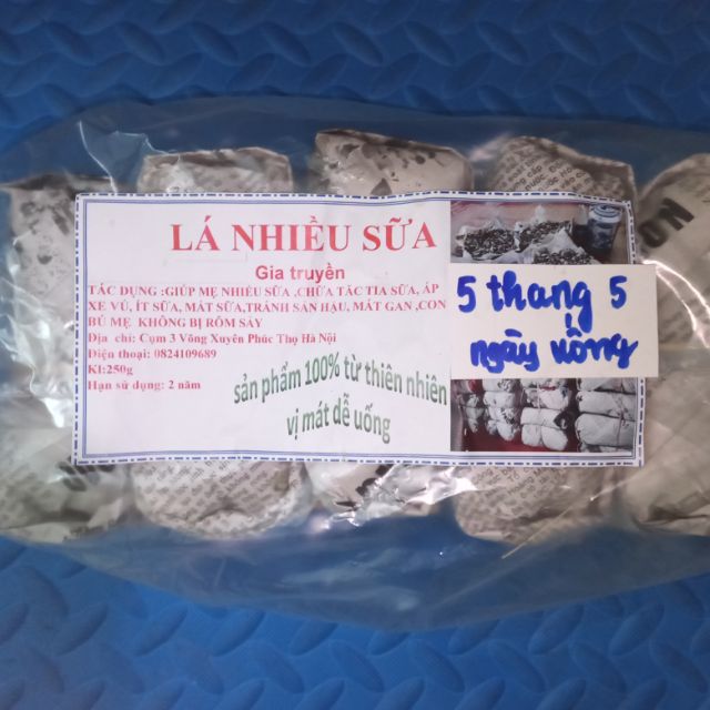 Lợi sữa 5 thang 5 ngày uống