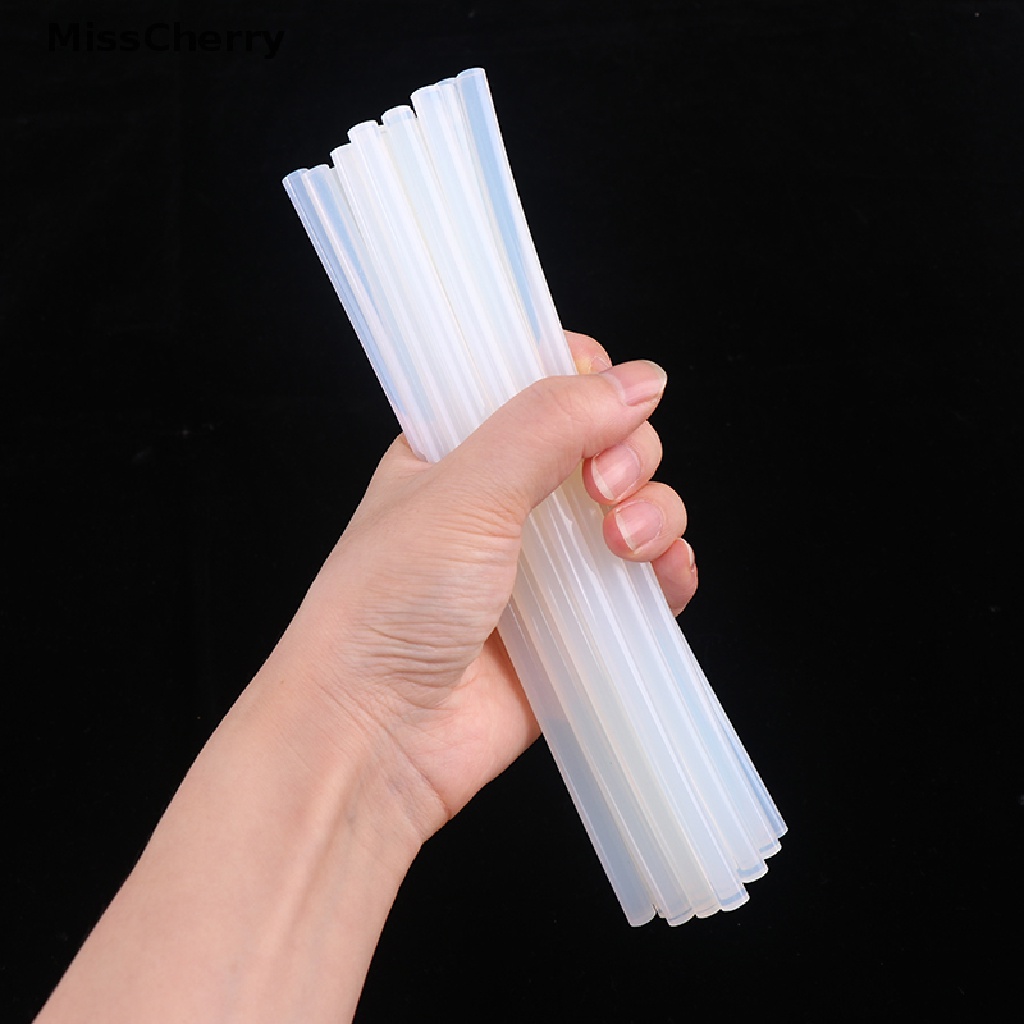 Set 10/20 que keo nóng chảy màu trắng dùng để sửa chữa album thủ công