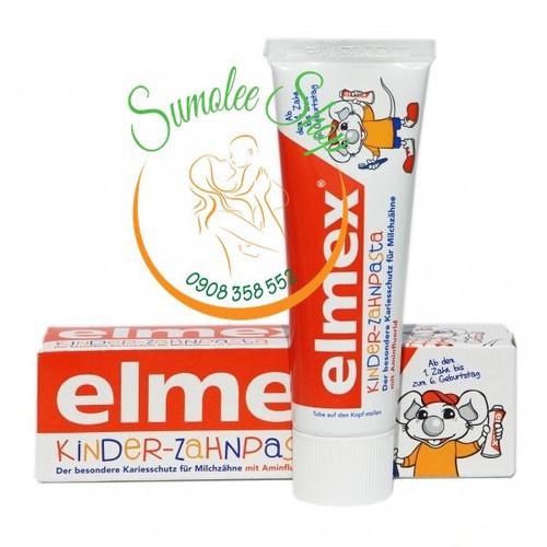 KEM ĐÁNH RĂNG ELMEX CỦA ĐỨC CHO BÉ 2-6 TUỔI