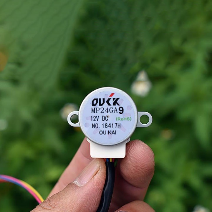 Motor Đảo Chiều Cánh Mạnh Lạnh Điều Hòa Media Mã 24BYJ12VDC Điện Áp 12V