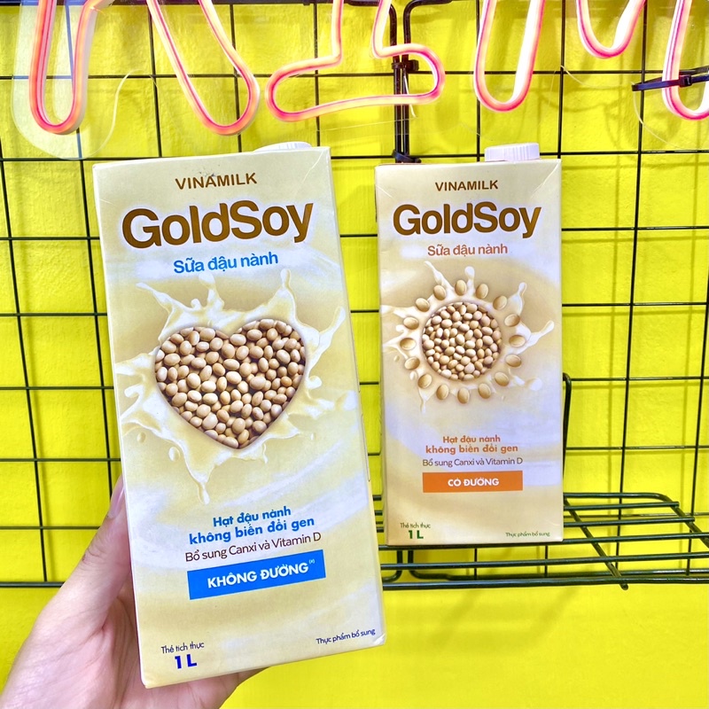 Sữa đậu nành Vinamilk Goldsoy 1lít