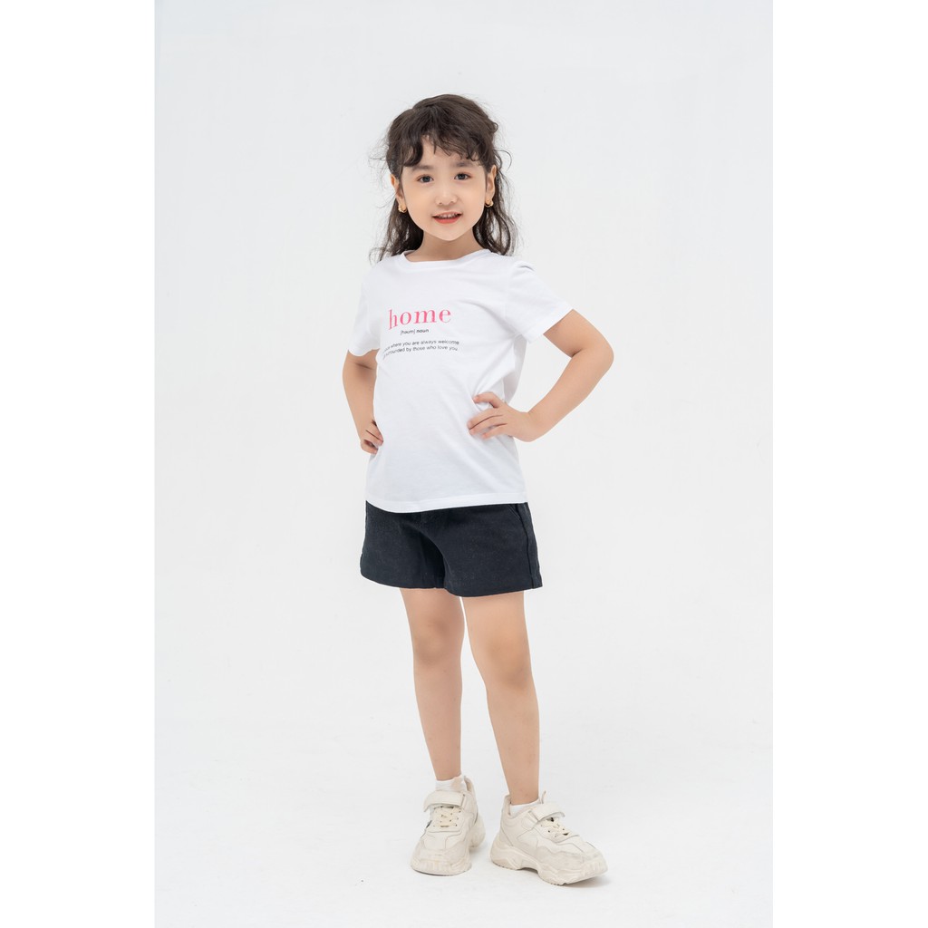 Áo thun trẻ em YODY cộc tay mềm mịn co dãn thấm hút mồ hôi TSK5193