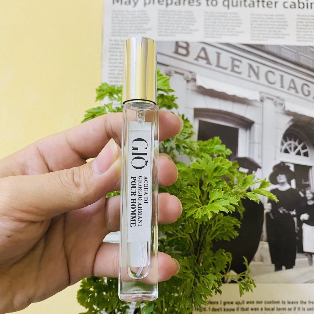 Nước hoa nam Acquadigio 10ml mùi hương của biển, thơm quyến rũ