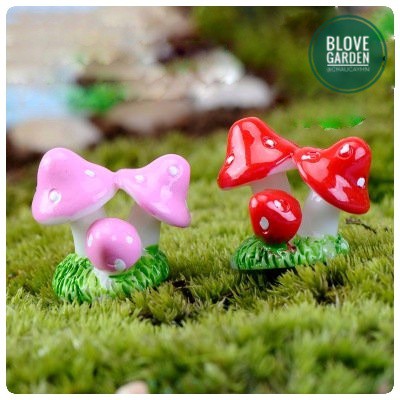 Cây Nấm chùm làm phụ kiện sen đá, xương rồng, terrarium, charm slime