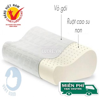 Gối Cao Su Non Chống Ngáy Ngủ Và Đau Cột Sống,Bảo hành uy tín 1 đổi 1
