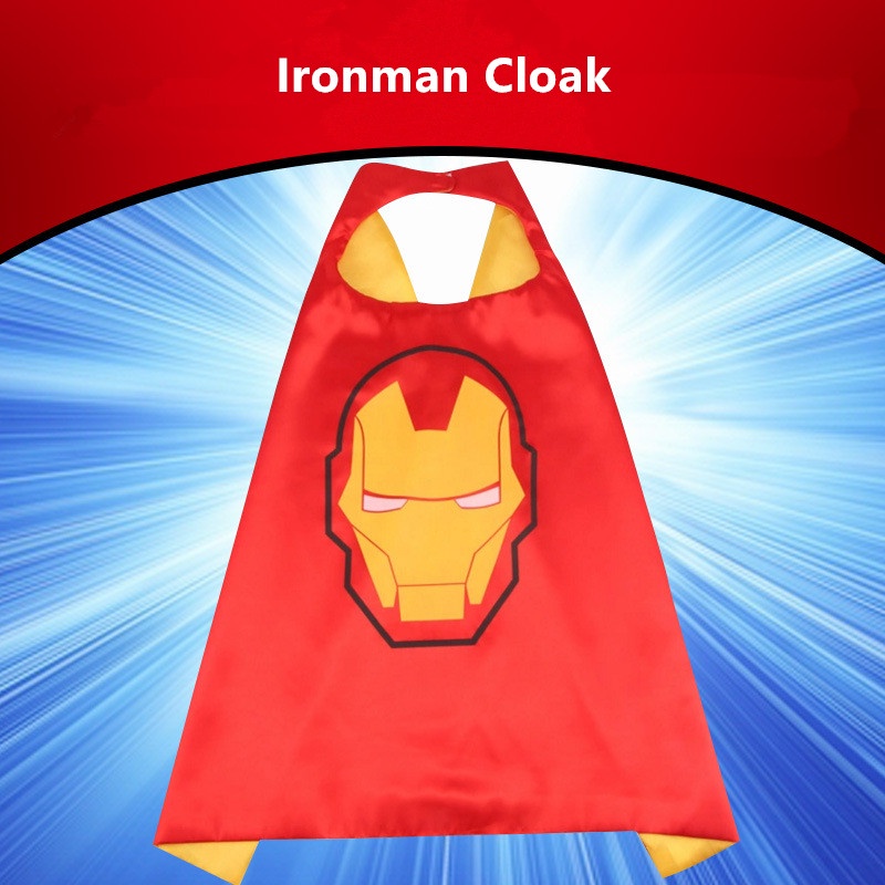 Mặt Nạ Hóa Trang Iron Man Có Đèn led 70x70cm Cho Bé Trai