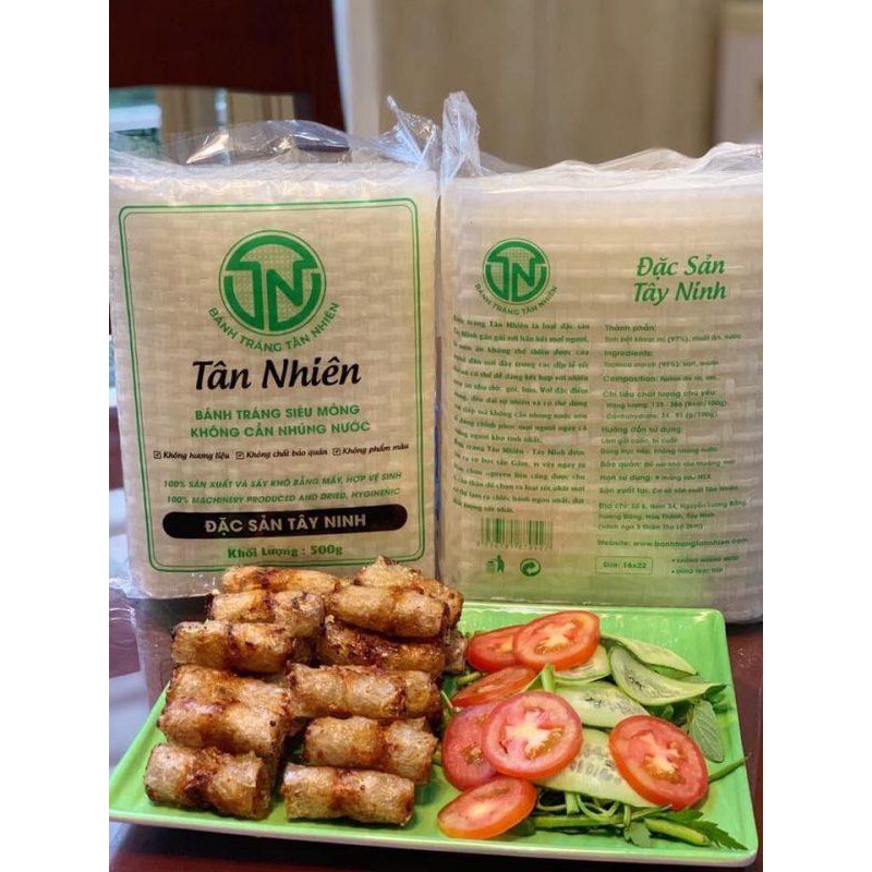 Bánh tráng Tân Nhiên 470G - Bánh tráng siêu mỏng - Đặc sản Tây Ninh