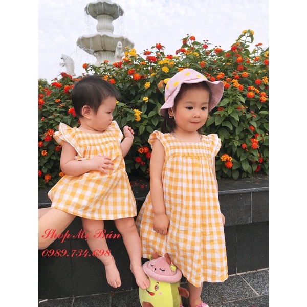 Váy cánh tiên xuất dư xịn hãng carter’s, váy babydool cho bé 4-13kg