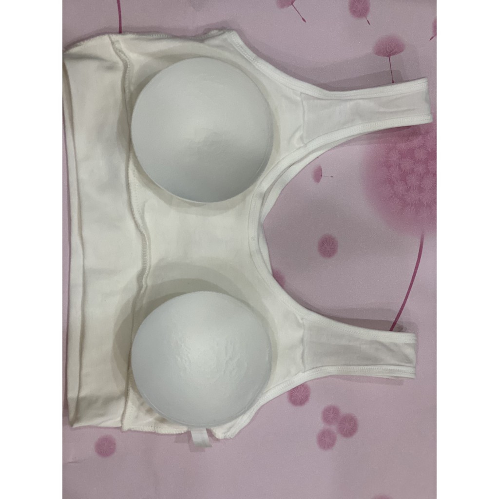 ÁO BRA HỌC SINH + ÁO LÁ HỌC SINH COTTON CÓ MÚT MỎNG - MÃ 202 | BigBuy360 - bigbuy360.vn